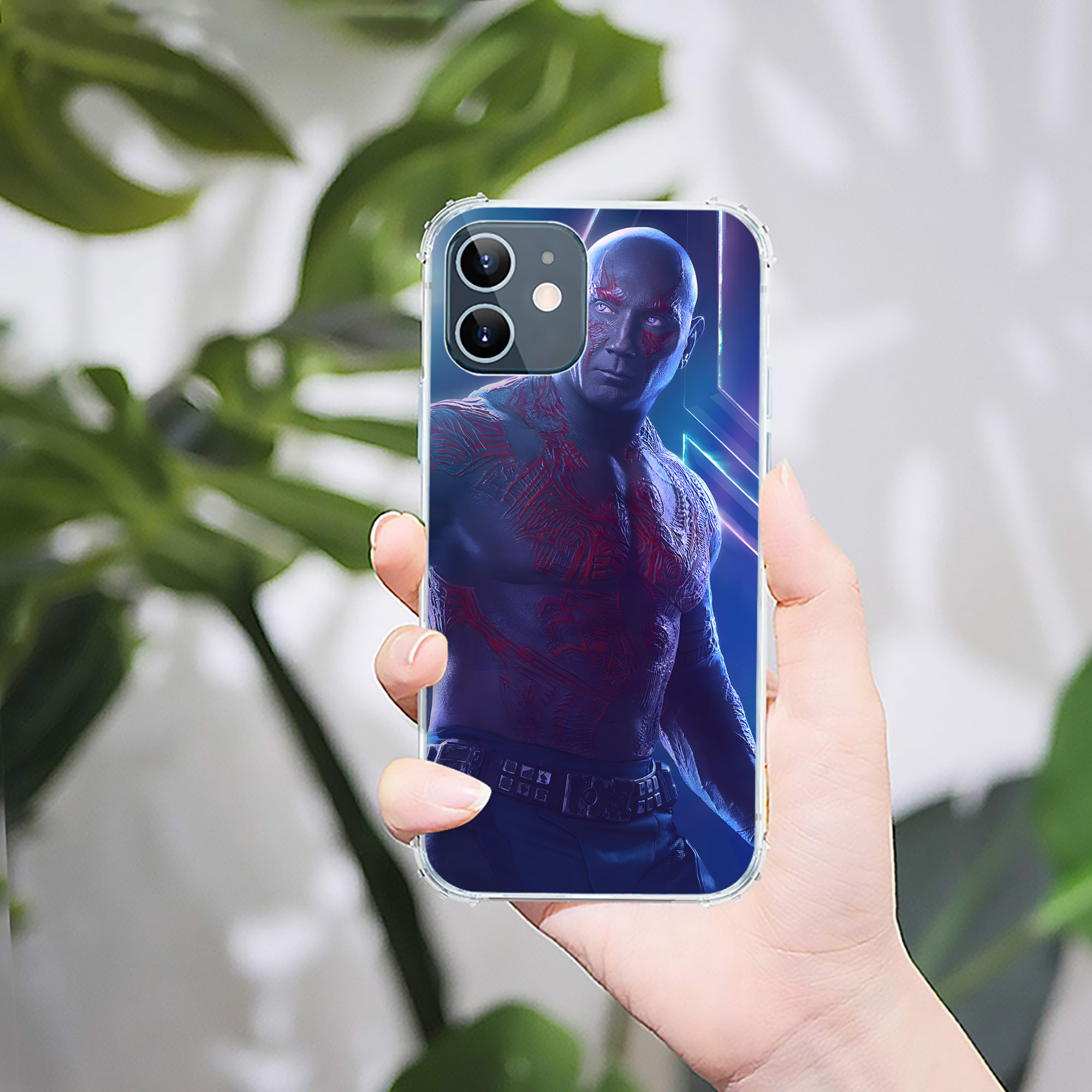 （画像用） アベンジャーズ The Avengers 【iPhone 12シリーズ対応】透明スマホケース（クリアソフトケース）
